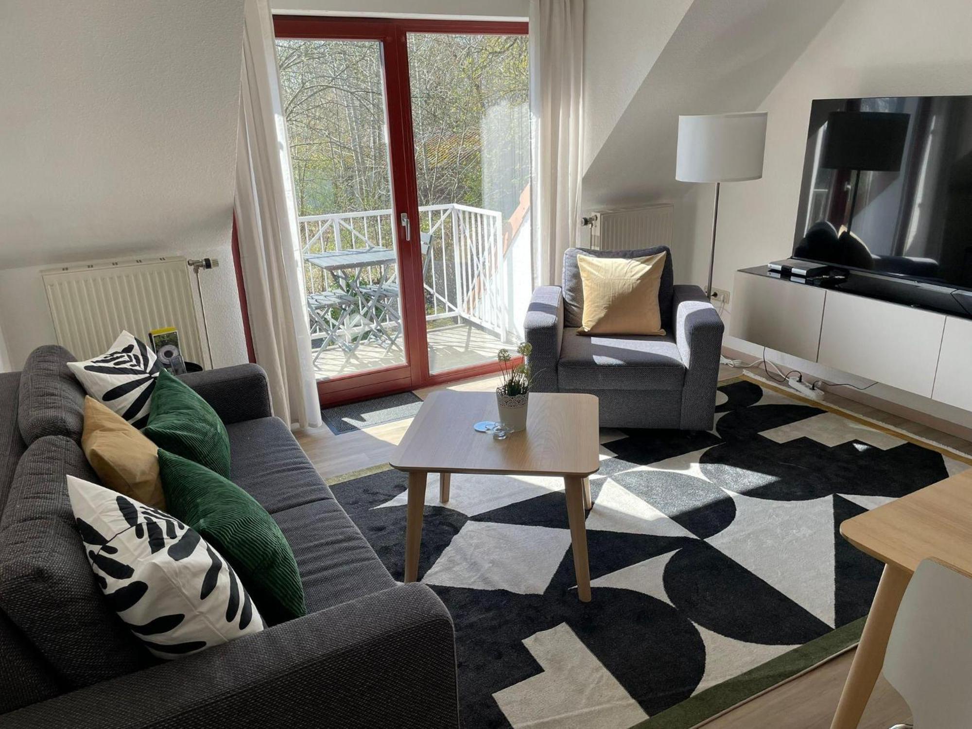 Ferienwohnung-Nils-Holgerson-Mit-Balkon-Zwischen-Strand-Wald-Wiese-Im-Suedosten-Der-Insel-Ruegen Gustow  Exteriör bild